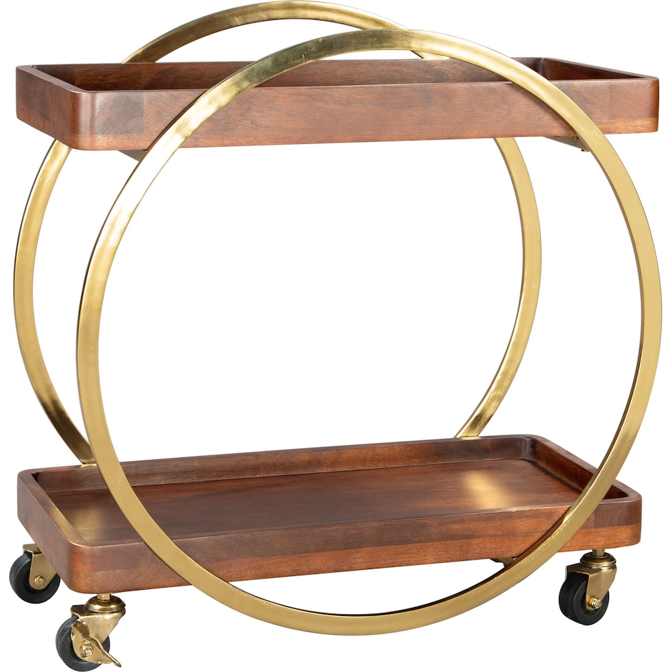 raiden metal bar cart   