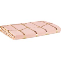 raina pink king bedding set   