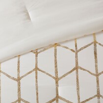 raina white king bedding set   