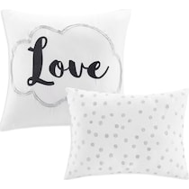 raina white twin bedding set   