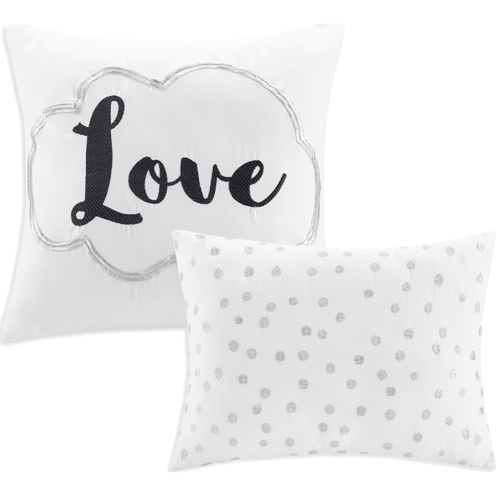 raina white twin bedding set   