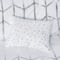 raina white twin bedding set   