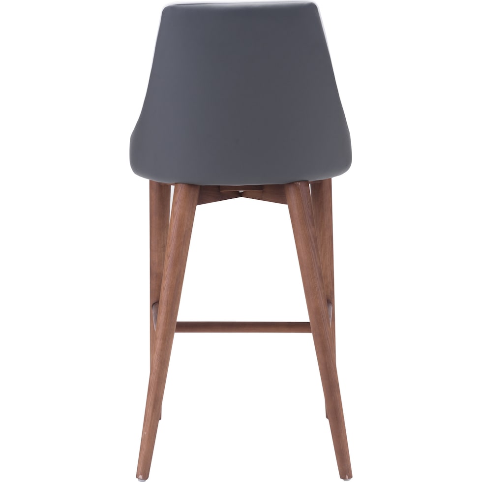 ralden gray counter height stool   