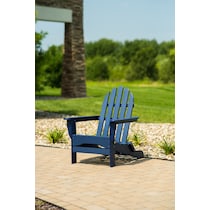 raleigh outdoor blue outdoor chair   