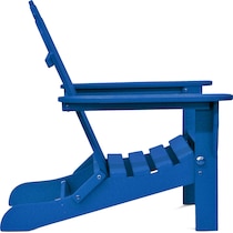 raleigh outdoor blue outdoor chair   