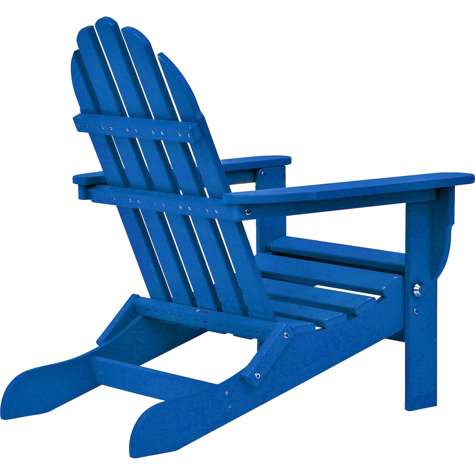 raleigh outdoor blue outdoor chair   