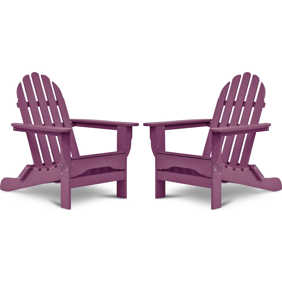 raleigh outdoor purple outdoor chair   