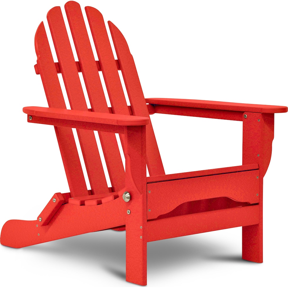 raleigh outdoor red outdoor chair   
