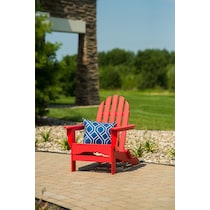 raleigh outdoor red outdoor chair   