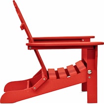 raleigh outdoor red outdoor chair   