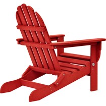 raleigh outdoor red outdoor chair   