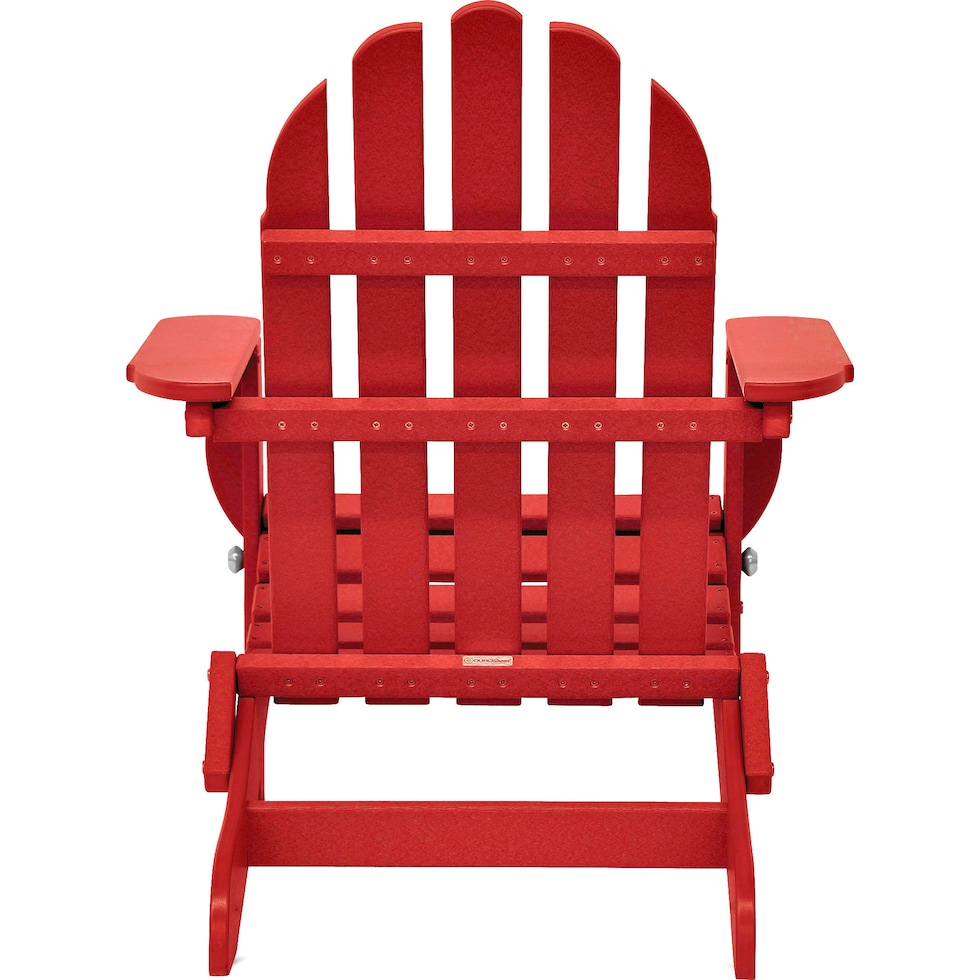 raleigh outdoor red outdoor chair   