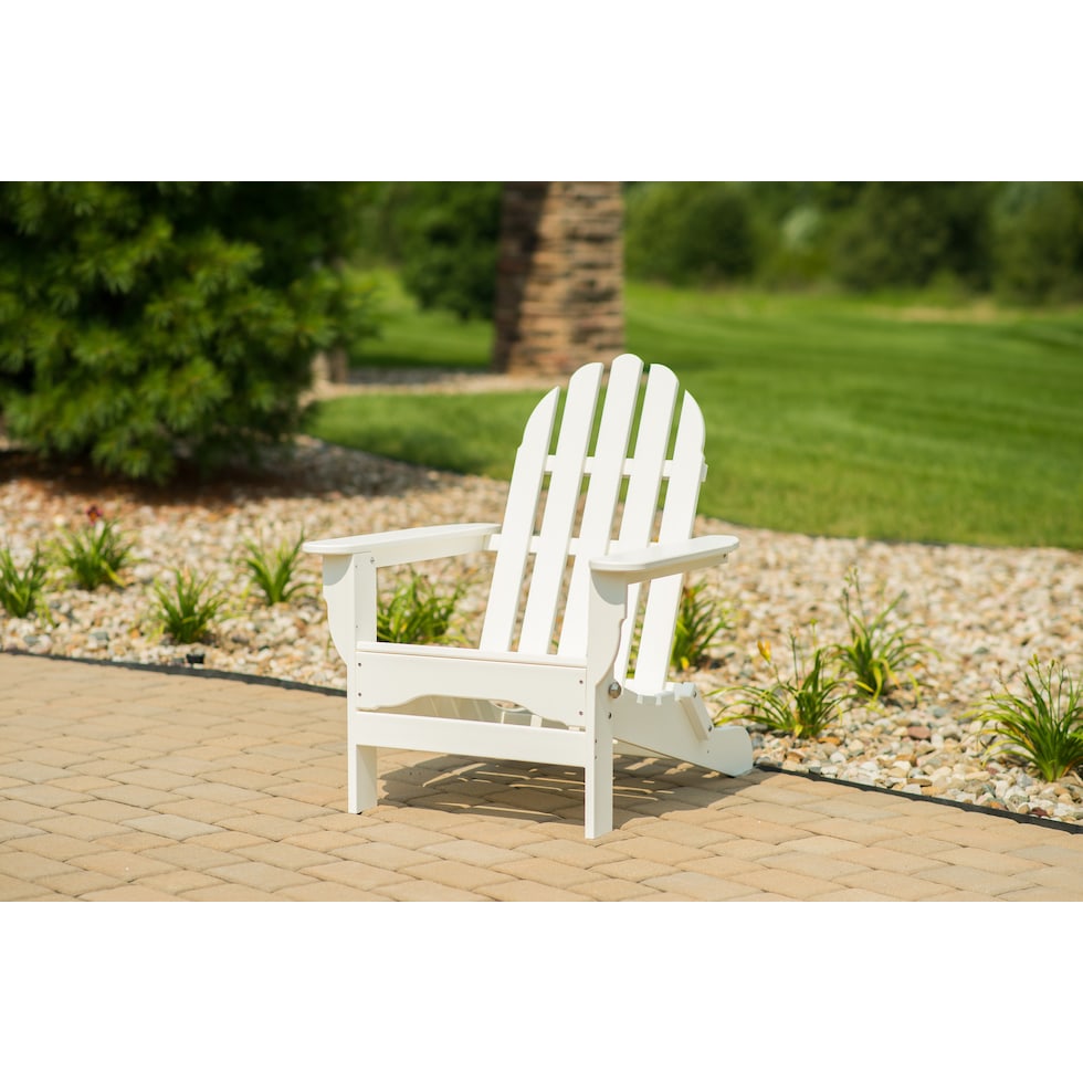 raleigh outdoor white outdoor chair   