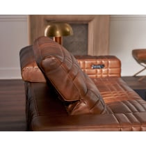 ralston dark brown sofa   