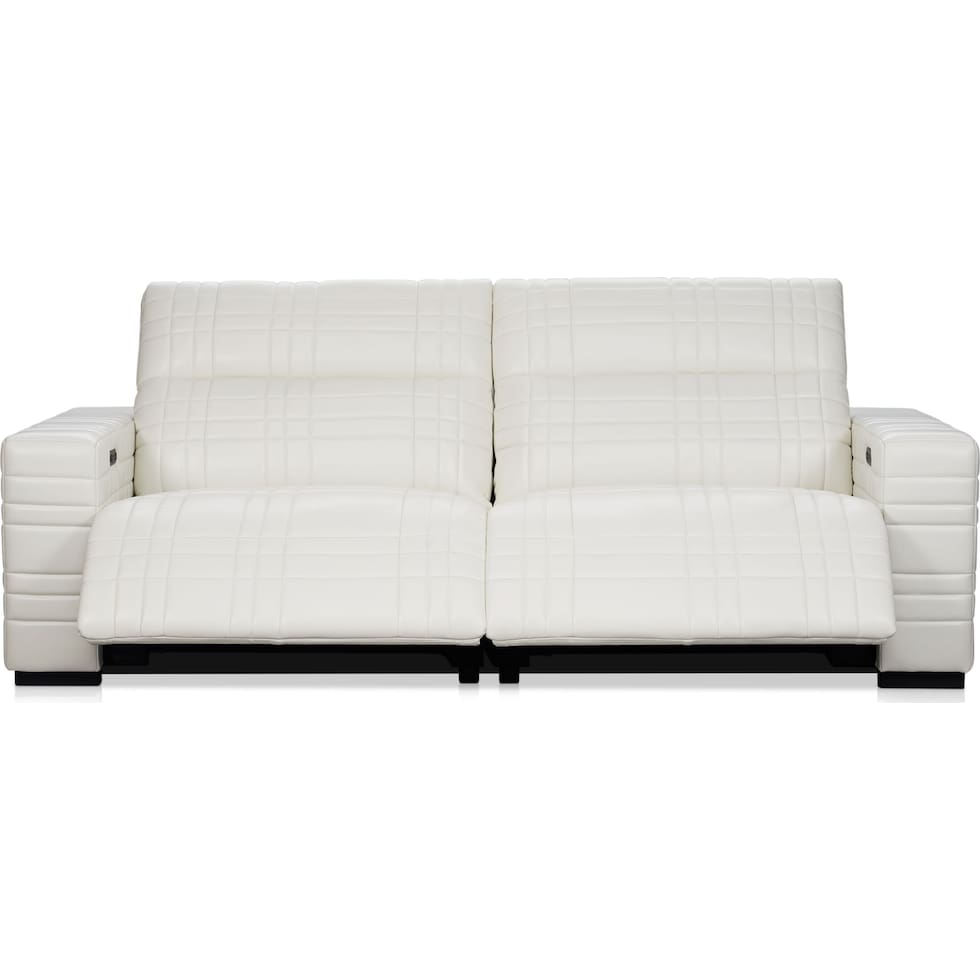 ralston white sofa   