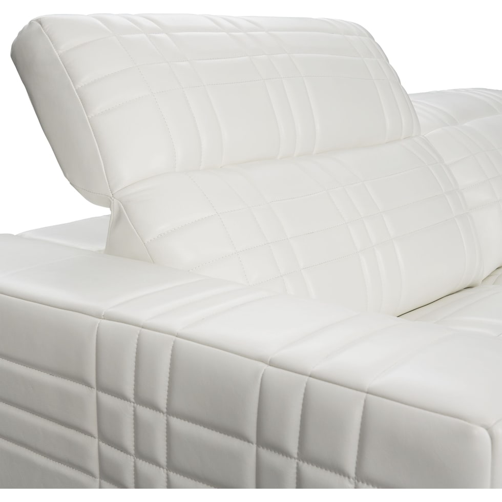 ralston white sofa   