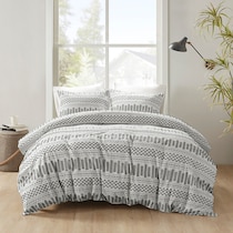 ramona gray king california king bedding set   