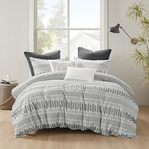 ramona gray king california king bedding set   