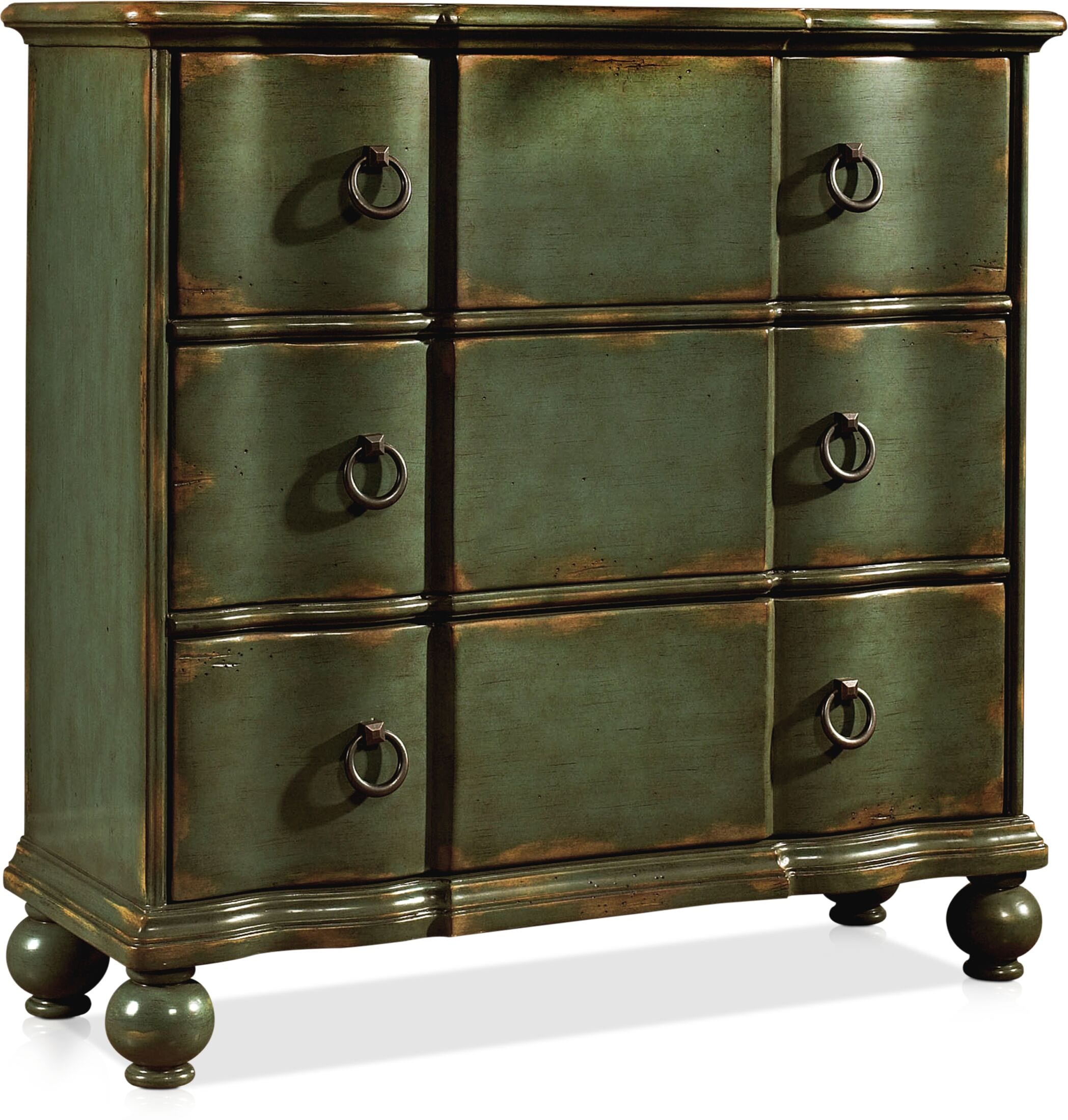 Living Room Cabinets Chests Value City Furniture   Ramsey Green Chest 2809737 829135 