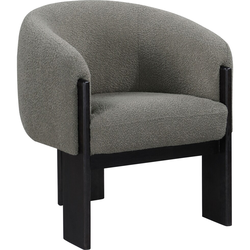 ramsey light brown accent chair   