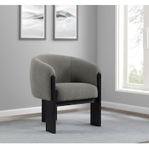 ramsey light brown accent chair   