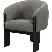 ramsey light brown accent chair   