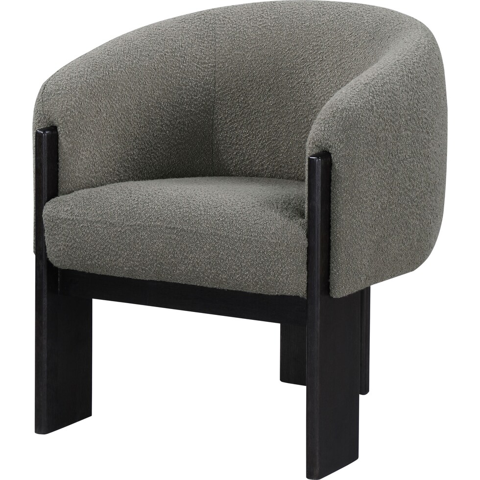 ramsey light brown accent chair   