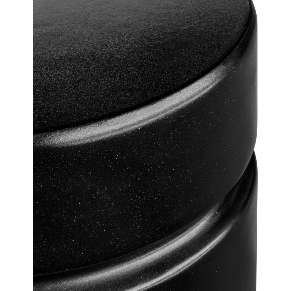randall black outdoor stool   
