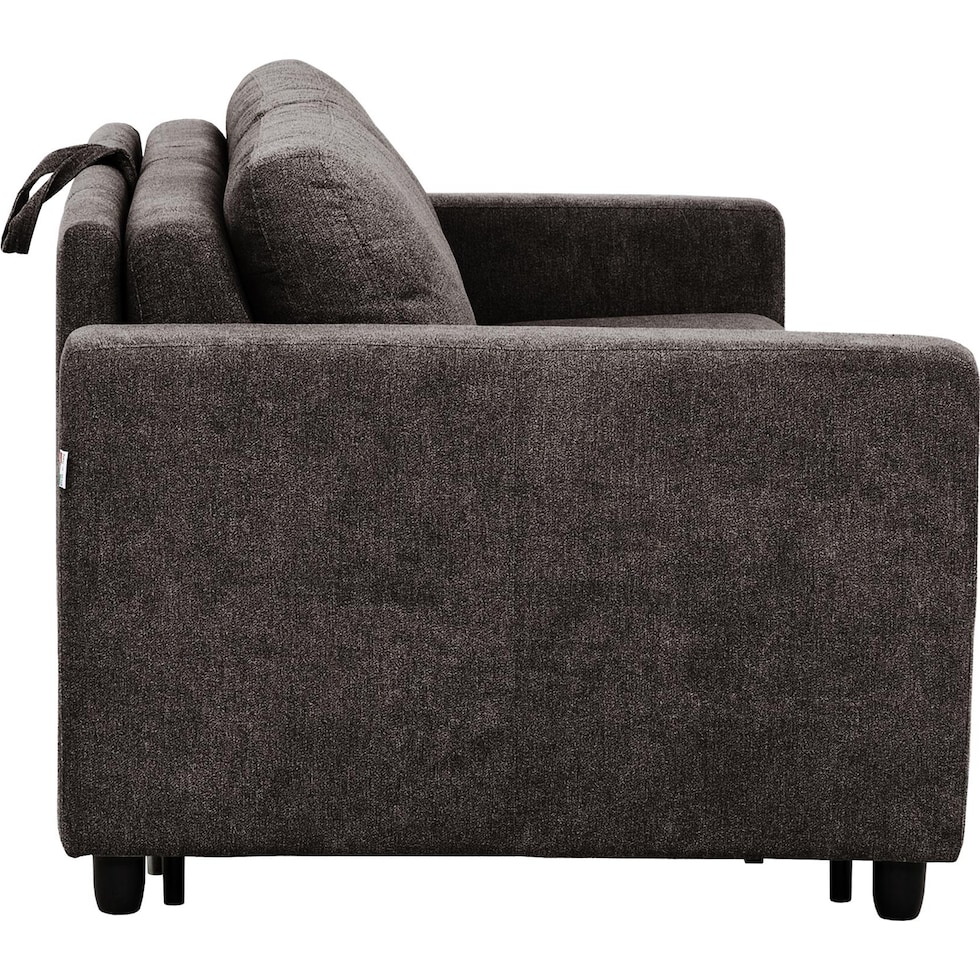 randall dark brown queen sleeper sofa   