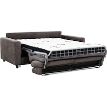randall dark brown queen sleeper sofa   