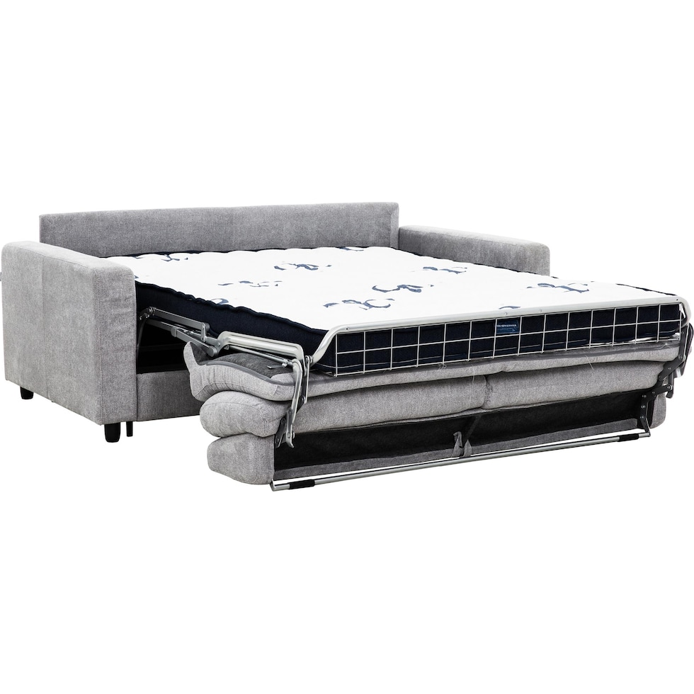 randall gray queen sleeper sofa   