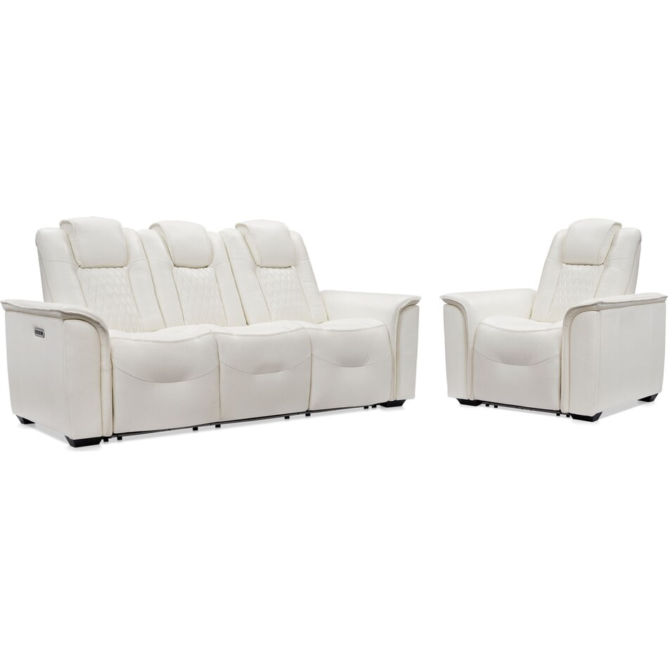 randy white  pc power reclining living room   