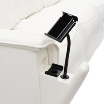 randy white power reclining sofa   