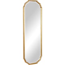 raphael gold wall mirror   