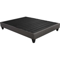 rapid gray full bed frame   