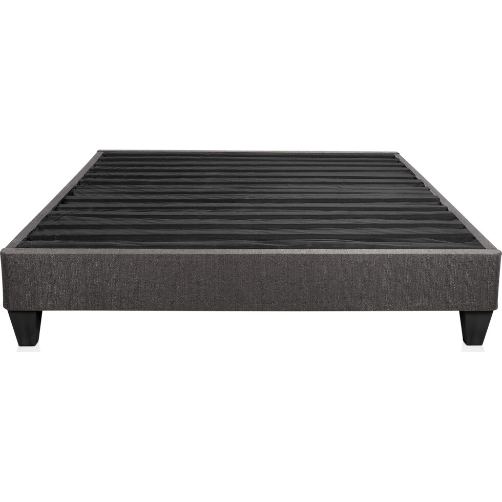 rapid gray full bed frame   