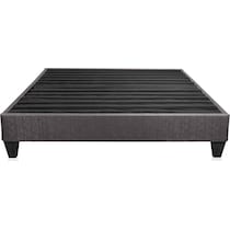 rapid gray king bed frame   