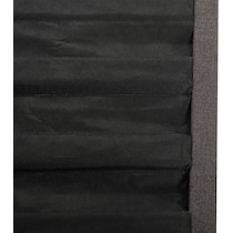 rapid gray king bed frame   