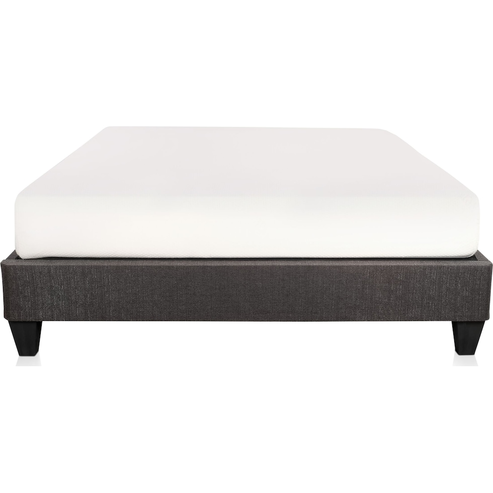 rapid gray king bed   