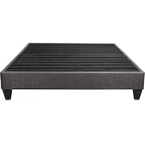 rapid gray queen bed frame   