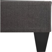 rapid gray queen bed frame   