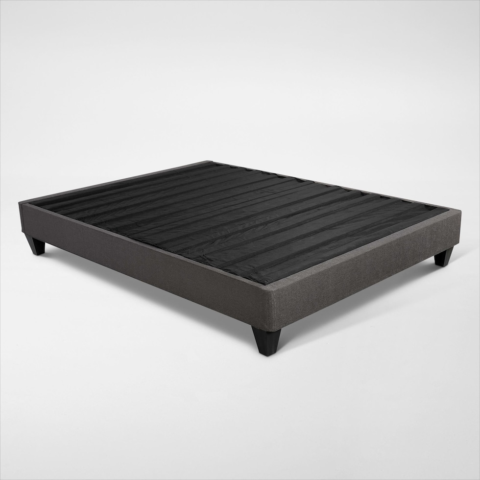 rapid gray queen bed frame   