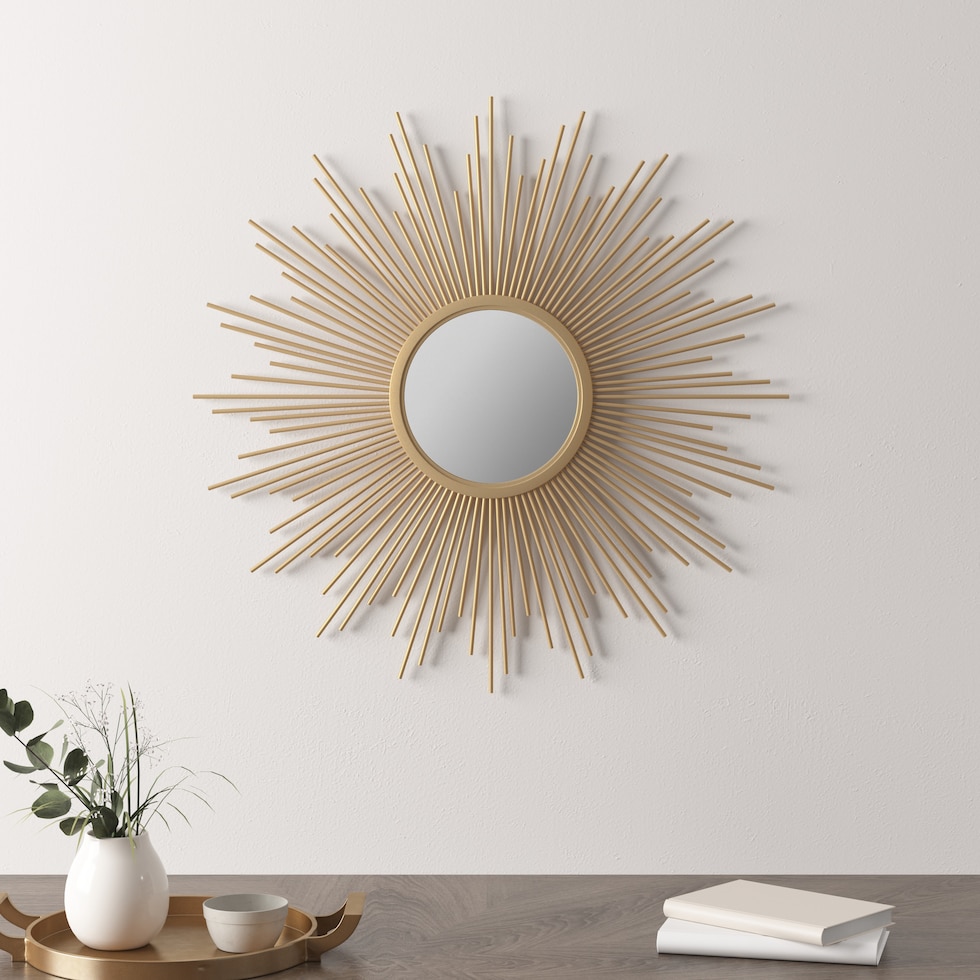 raya gold mirror   