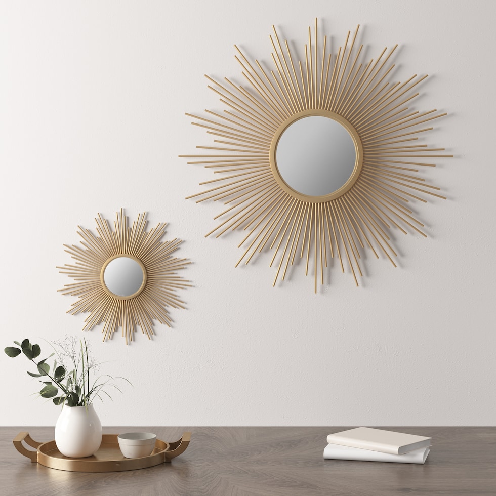 raya gold mirror   