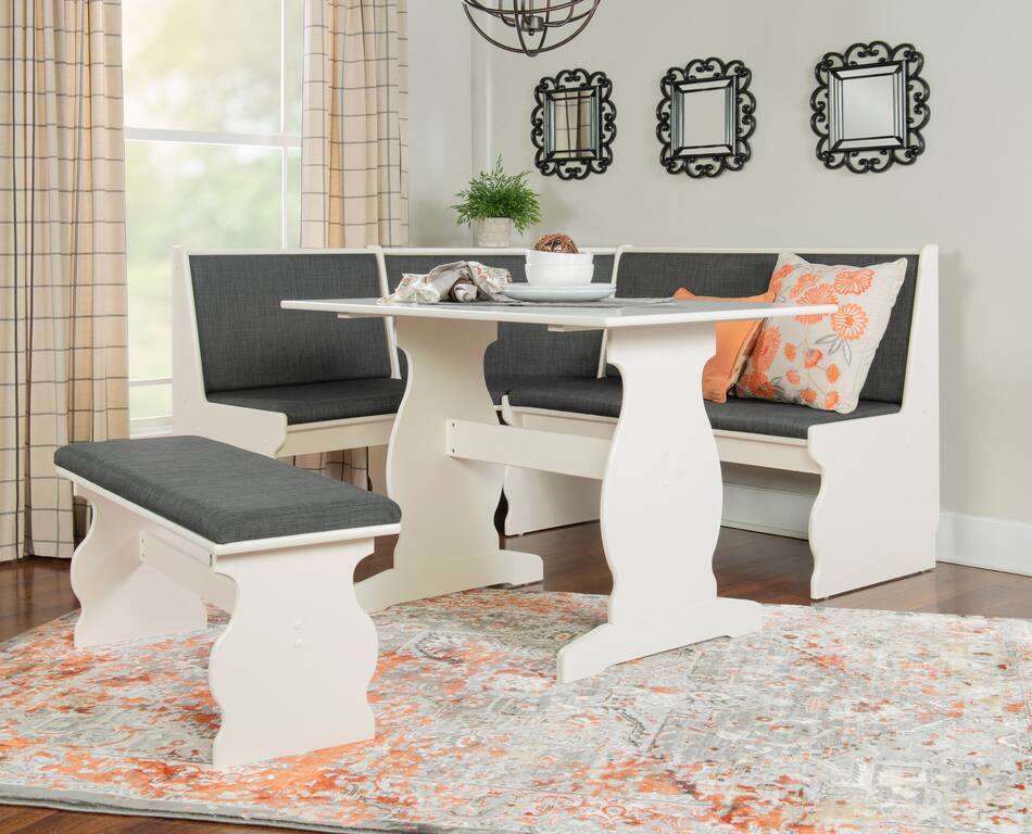Razz Dining Table, Banquette and Bench Value City Furniture