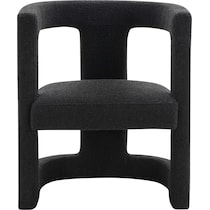 rebecca black accent chair   