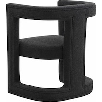 rebecca black accent chair   