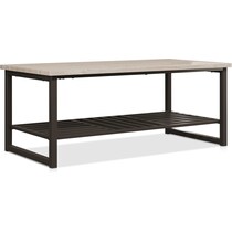 rebel white coffee table   