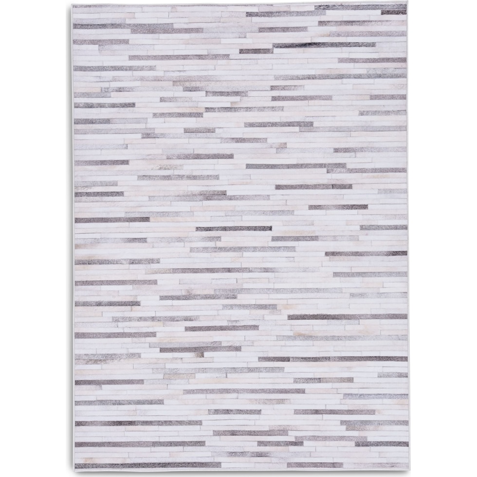 recto gray area rug  x    