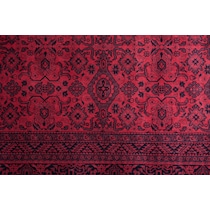 red black rug   